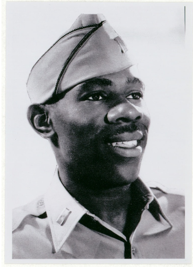 Robert P. Madison served in the 370th Regimental Combat Team, 92nd Infantry Division, the only all-Black division to see infantry combat in World War II.