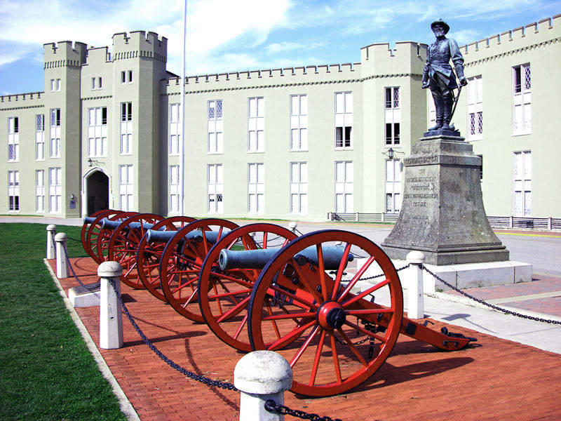 The statue of Confederate Gen. Thomas 