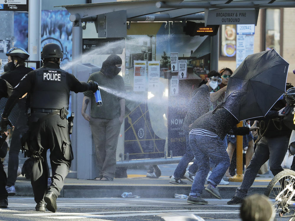 The decision on Monday was a partial victory for Black Lives Matter protesters but Judge Richard Jones found that in several instances, Seattle Police Department officers were justified in their use of less lethal weapons.