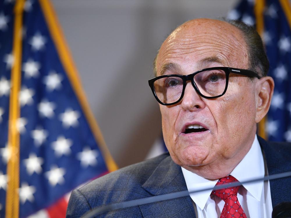 Trump's personal lawyer Rudy Giuliani returned home Wednesday evening after treatment for COVID-19.