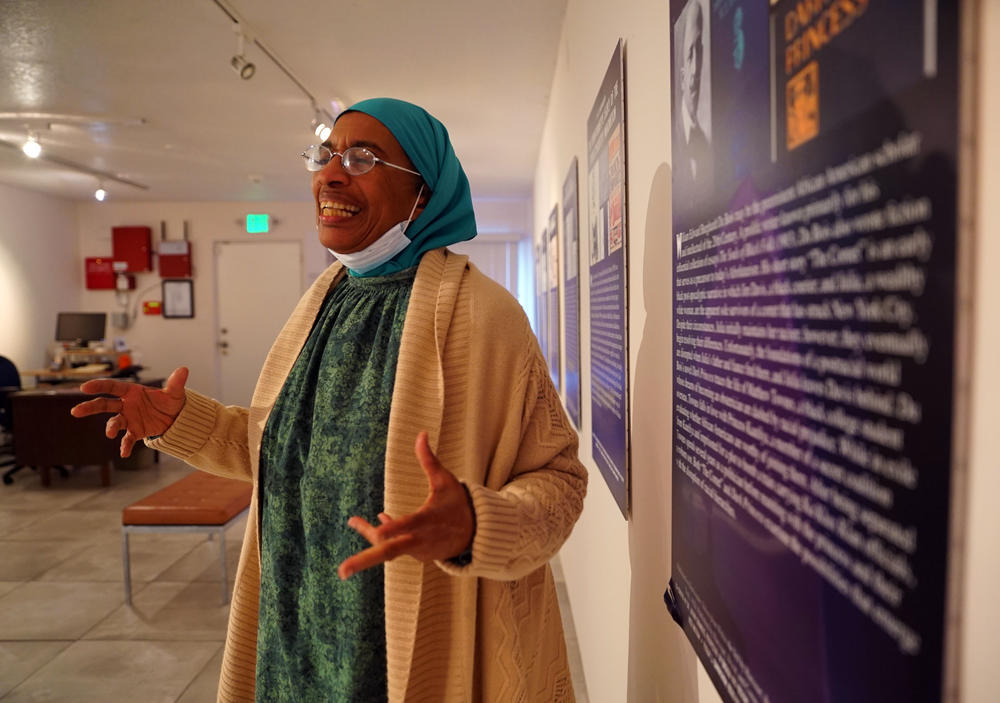 Dinkins' daughter N.Y. Nathiri runs the Zora Neale Hurston National Museum of Fine Arts Museum in Eatonville, Fla.