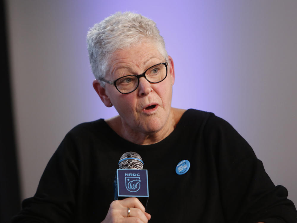 Gina McCarthy, seen here in January, was head of the Environmental Protection Agency during the Obama administration.