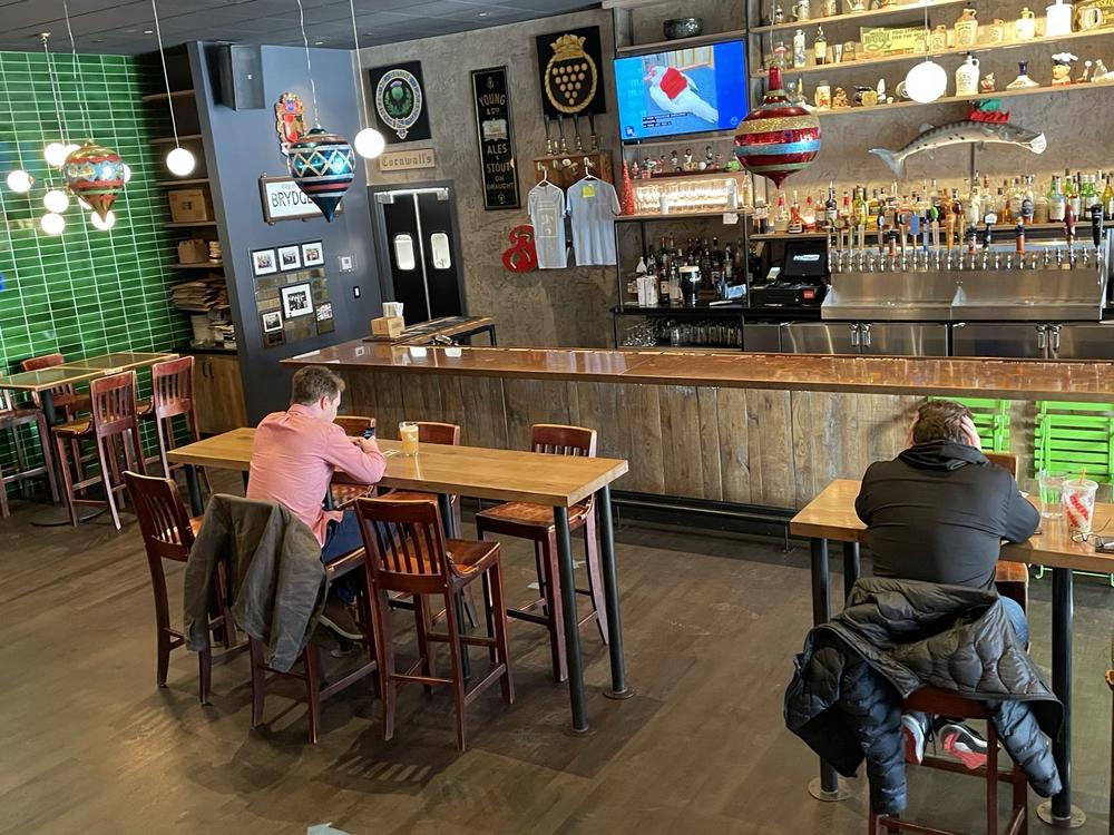 At Cornwall's Tavern in Boston, business slows as the pandemic surges, and Massachusetts imposes more rules and restrictions on indoor dining.
