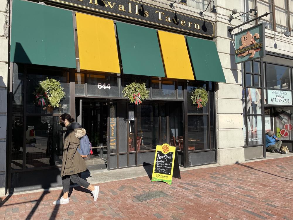 Cornwall's Tavern in Boston, Mass., would usually be bustling with holiday parties, but the restaurant is planning to close down temporarily, as COVID-19 cases surge and business plummets.