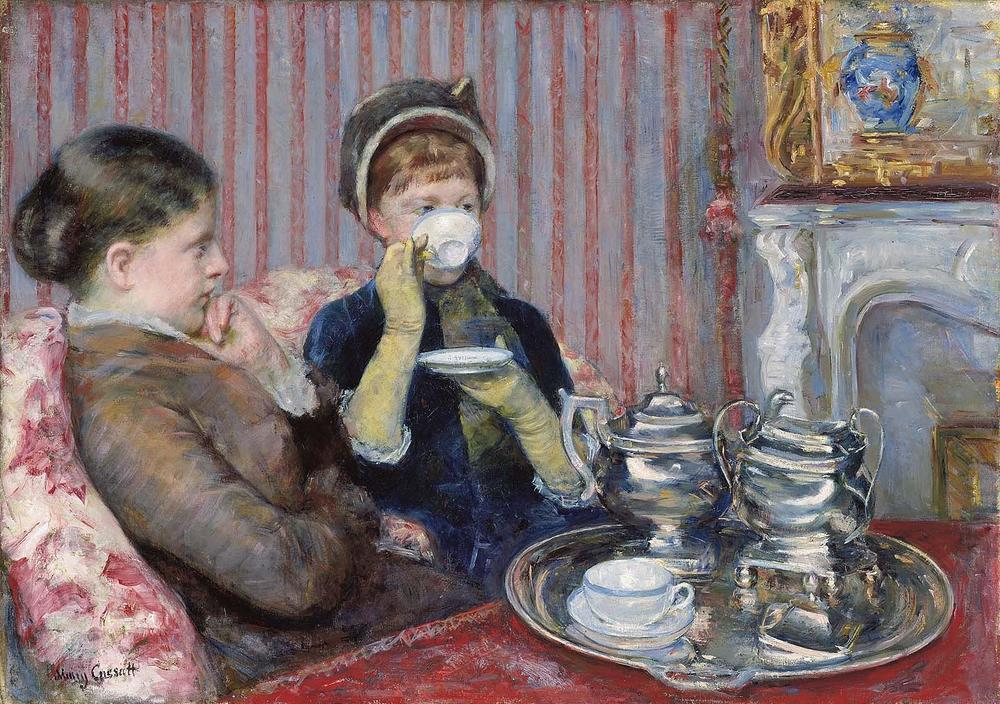 <em>The Tea</em>, Mary Cassatt, about 1880