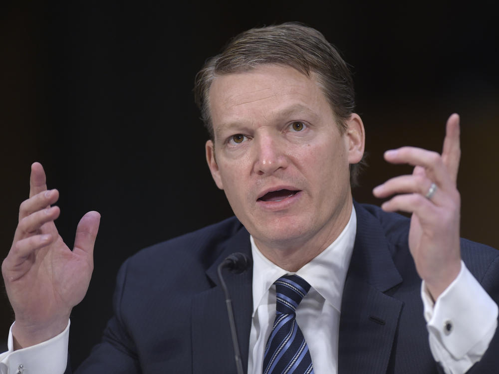 Kevin Mandia, CEO of the cybersecurity firm FireEye, testifies before the Senate Intelligence Committee in 2017. Mandia's company was the first to sound the alarm about the massive hack of government agencies and private companies on Dec. 8.