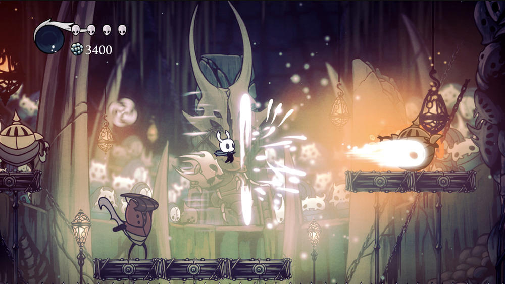 In <em>Hollow Knight</em>, you explore a bug-infested underground kingdom.