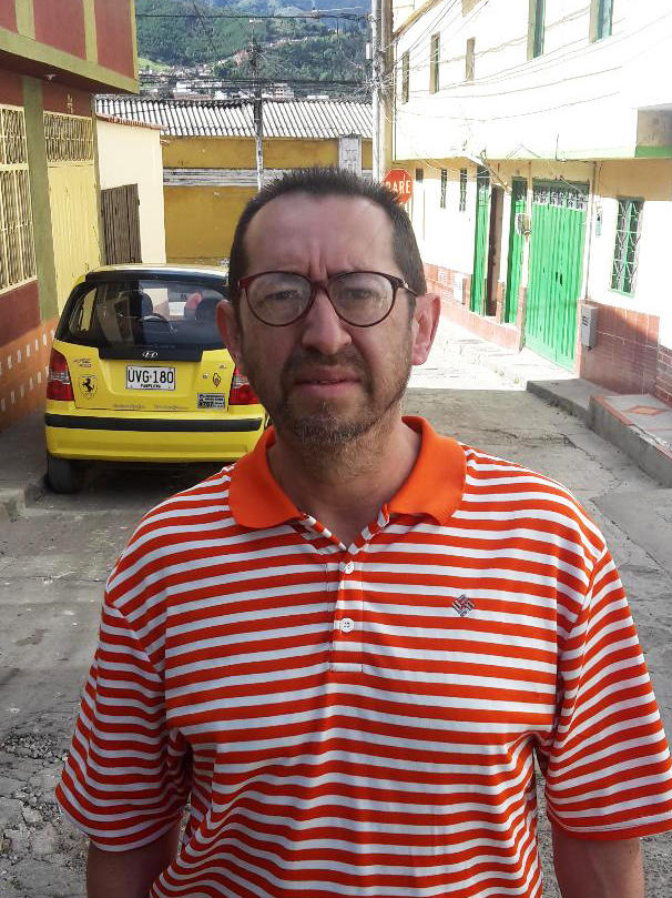 Pamplona resident Nelson Maldonado helped organize a demonstration against the town's plan to open a shelter for the migrants.