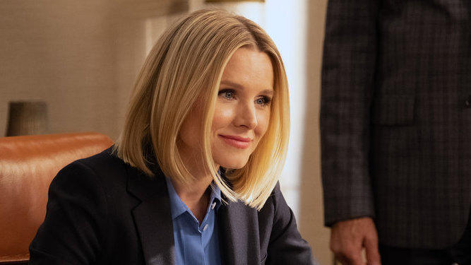 Eleanor Shellstrop (Kristen Bell) in <em>The Good Place </em>on <em>NBC</em>