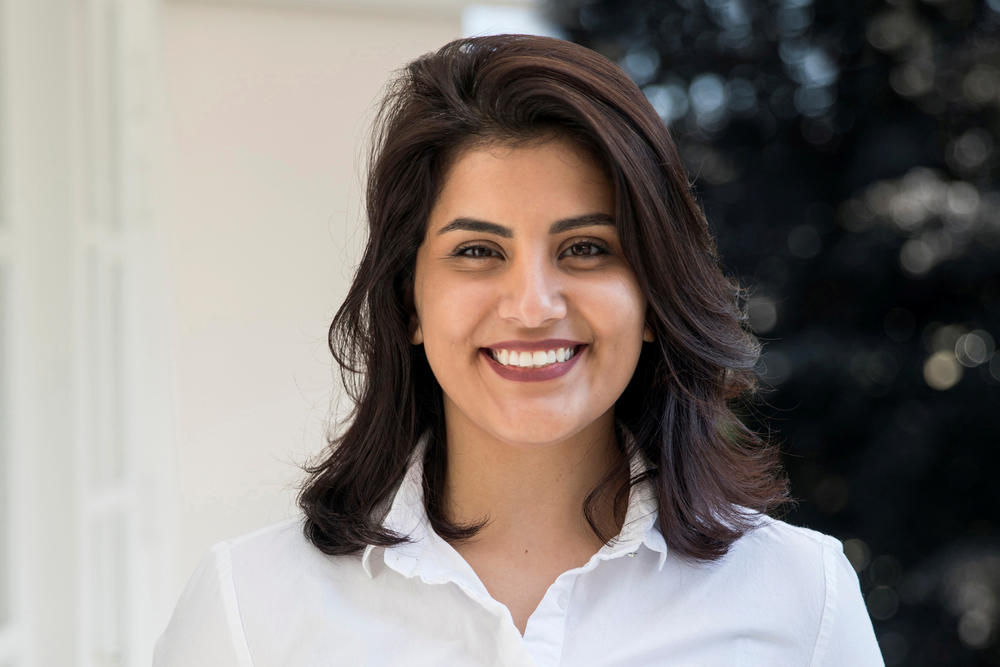 Saudi women's rights activist Loujain al-Hathloul, 31, seen in an undated picture, was sentenced in December to nearly six years in prison. She has already been in prison for more than two years, since her arrest in 2018, just weeks before Saudi Arabia lifted its ban on women driving. Her family says she has been tortured and is not allowed phone calls or visits from relatives.