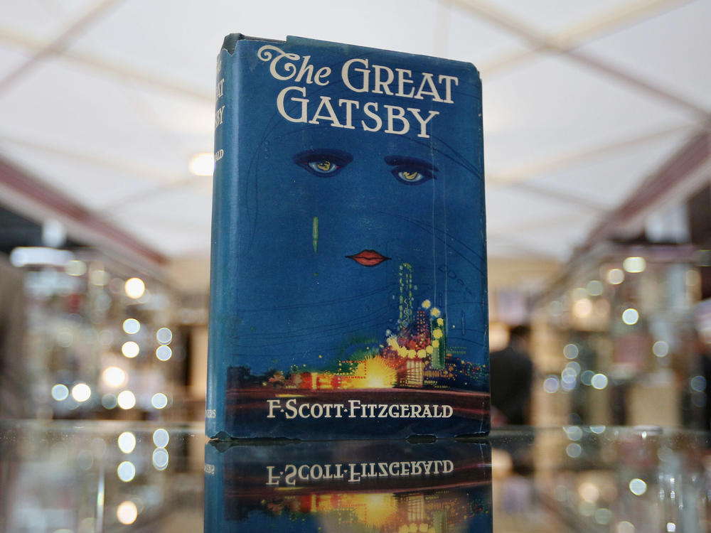 F. Scott Fitzgerald, Virginia Woolf, Ernest Hemingway, Franz Kafka and many more authors and artists have 1925 works entering the public domain on January 1. Above, a first edition of <em>The Great Gatsby</em> at the London International Antiquarian Book Fair in London in 2013.