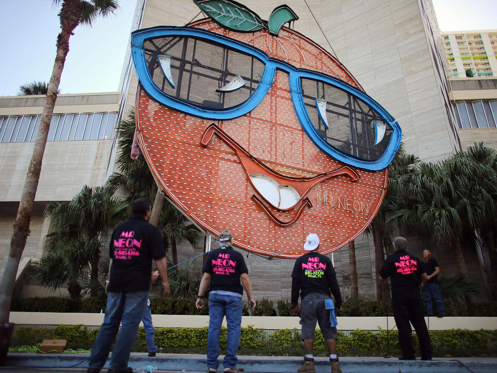 Miami's beloved tradition of lowering The Big Orange above the InterContinental Miami hotel was canceled for the first time in 35 years.