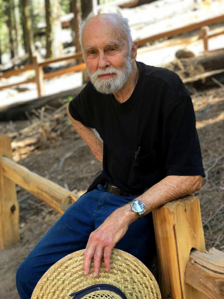 George Whitmore during a hike at Mariposa Grove in Yosemite National Park in 2018. Whitmore, a member of the first team of climbers to scale El Capitan in Yosemite National Park in 1958 and a conservationist who devoted his life to protecting the Sierra Nevada, has died at 89.