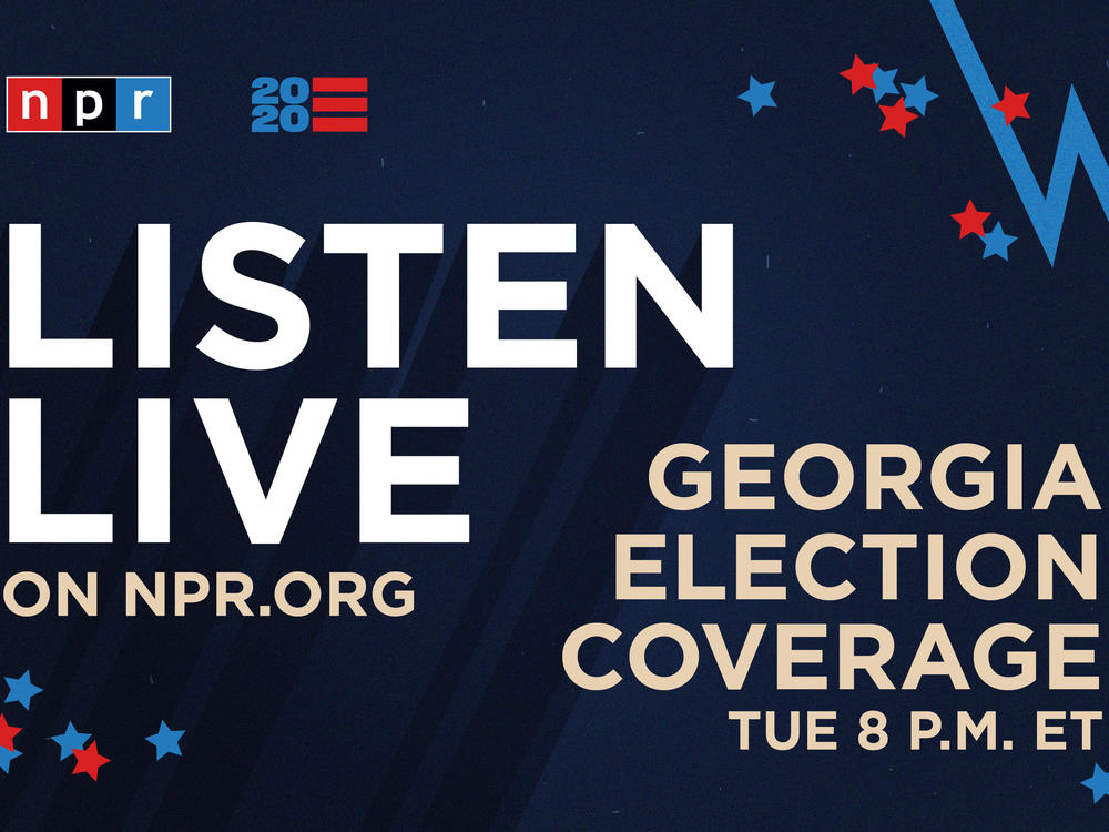 Listen to NPR's special coverage of the Senate runoffs in Georgia beginning at 8 p.m. ET.