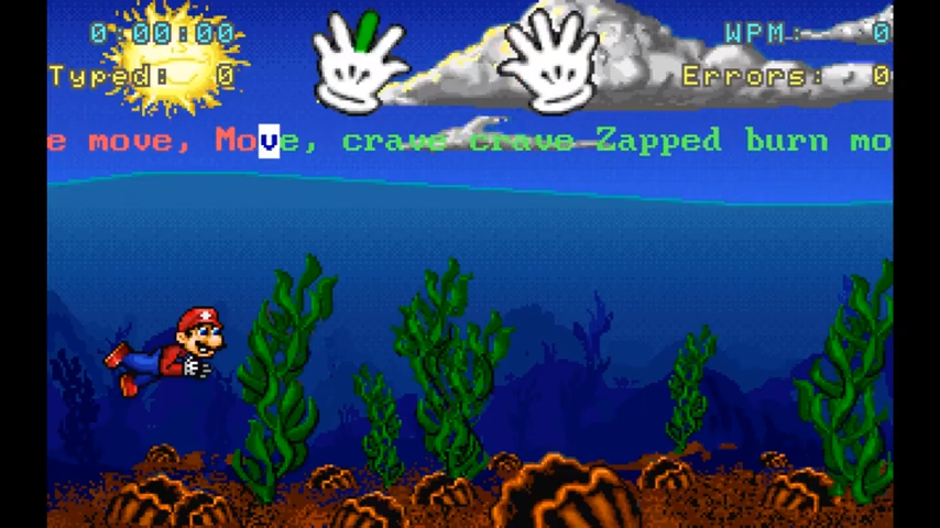 Forget <em>Mavis Beacon</em>, Mario could also teach typing.