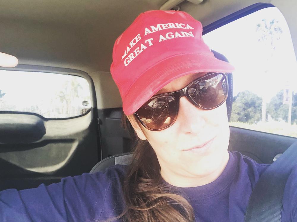 Ashli Babbitt of San Diego, seen here in a photo posted on Twitter in 2020, was shot and killed by U.S. Capitol Police during the insurrection at the Capitol on Wednesday.