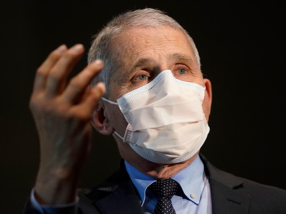 Dr. Anthony Fauci, director of the National Institute of Allergy and Infectious Diseases, said that changes in vaccine distribution could be necessary depending on what happens in the next few weeks.