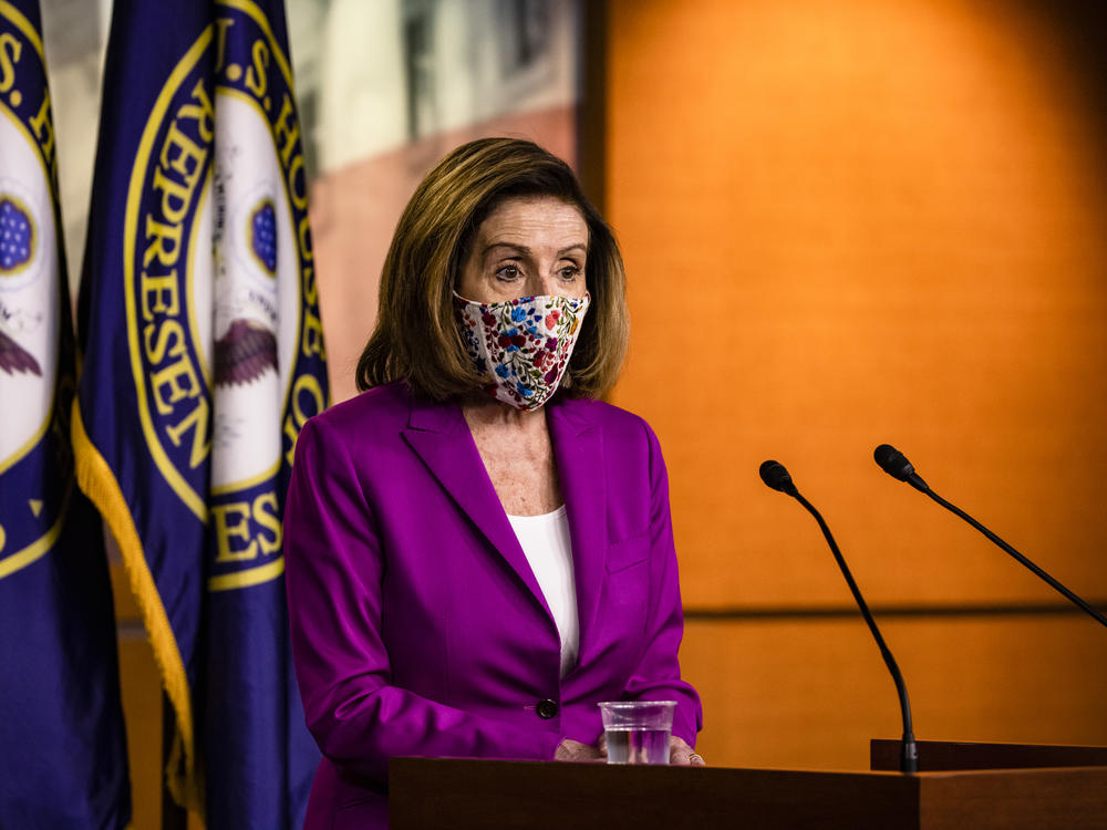 House Speaker Nancy Pelosi called for the removal of President Trump from office either by invocation of the 25th Amendment or impeachment.