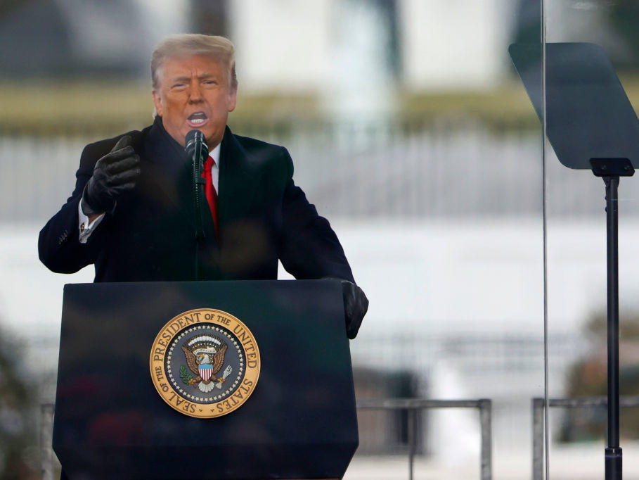 President Trump is said to be considering pardoning himself, but constitutional scholars say he doesn't have the power to do so.