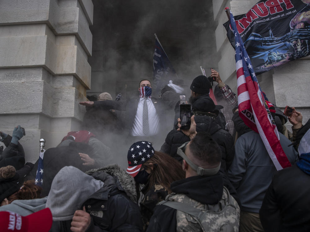 Pro-Trump extremists breached the U.S. Capitol on Wednesday. The insurrection was just the latest chapter in America's ongoing battle over race, writes NPR host Sam Sanders.