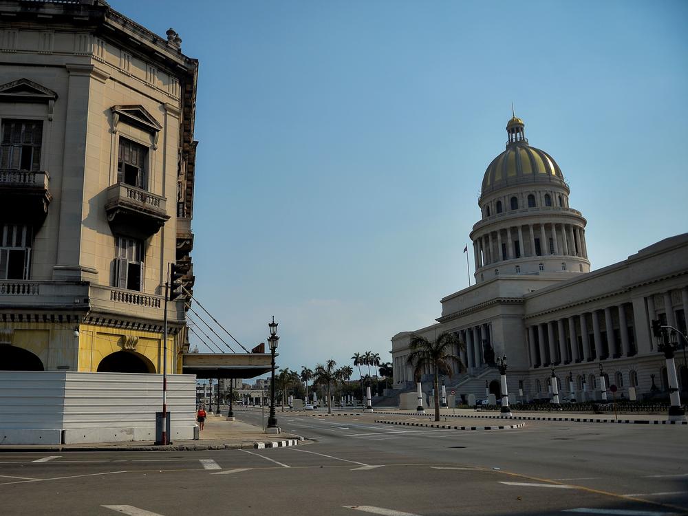 An empty street near the Capitol in Havana in May. The Trump administration plans to designate Cuba as a state sponsor of terrorism five years after it was removed from that U.S. list.