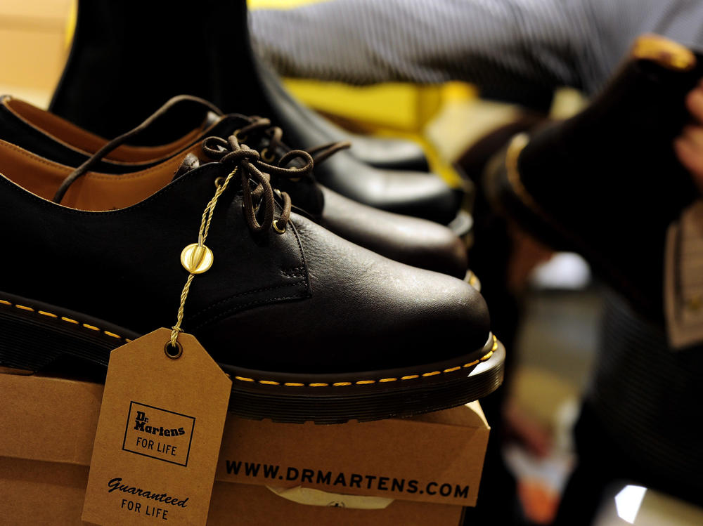 A general view inside the Dr. Martens central London store in 2010. The company sells more than 11 million pairs a year in more than 60 countries.