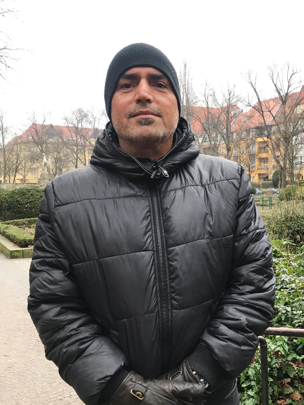 Pejram Tahmasbi, a small-business owner in Berlin.