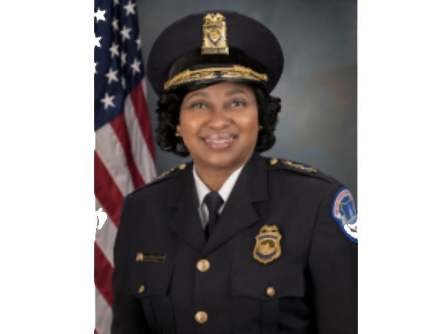 Assistant Chief Yogananda<strong> </strong>Pittman was designated as acting chief of U.S. Capitol Police on Jan. 8. She joined the force in 2001.