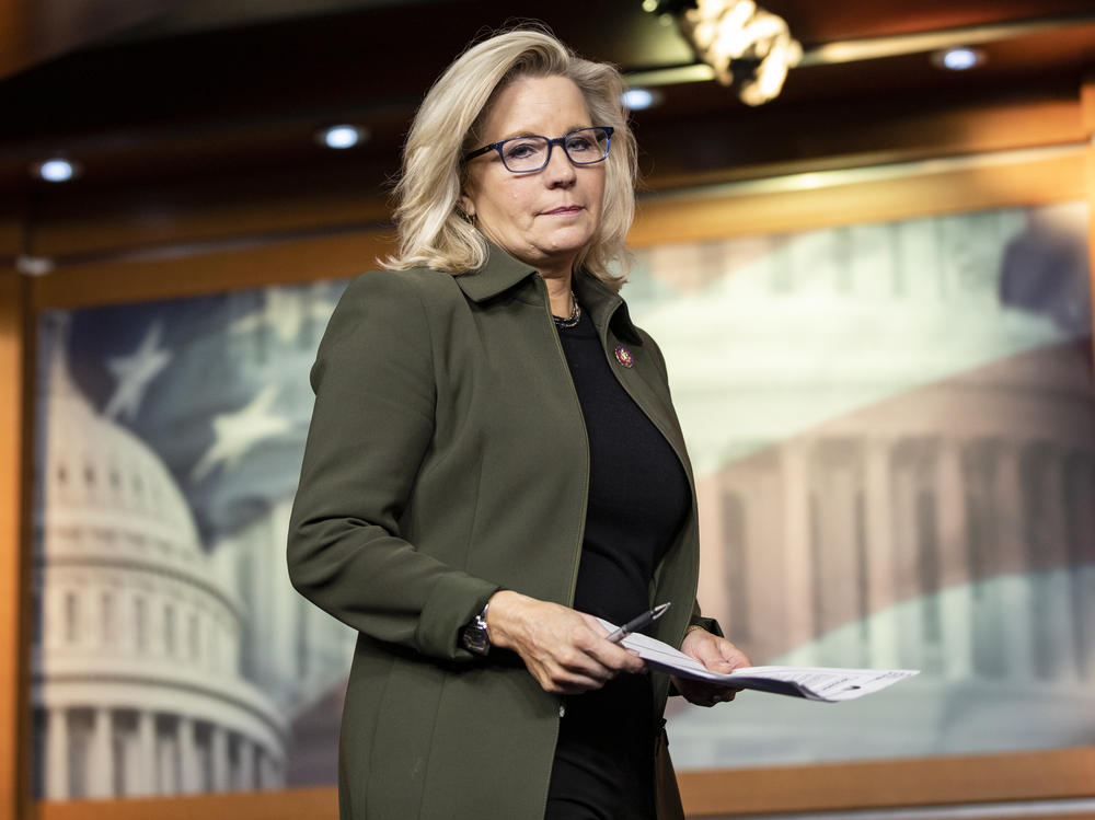 Rep. Liz Cheney of Wyoming is one of 10 Republicans who voted to impeach President Trump on Wednesday.