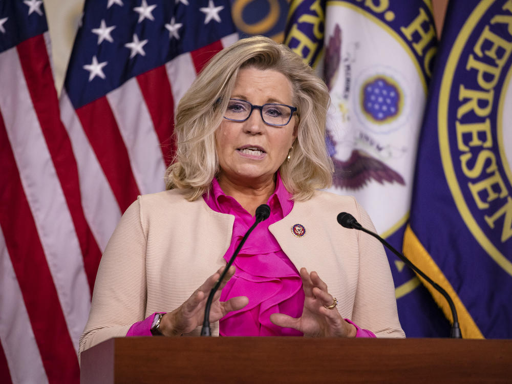 Rep. Liz Cheney of Wyoming is one of 10 House Republicans who voted to impeach President Trump.