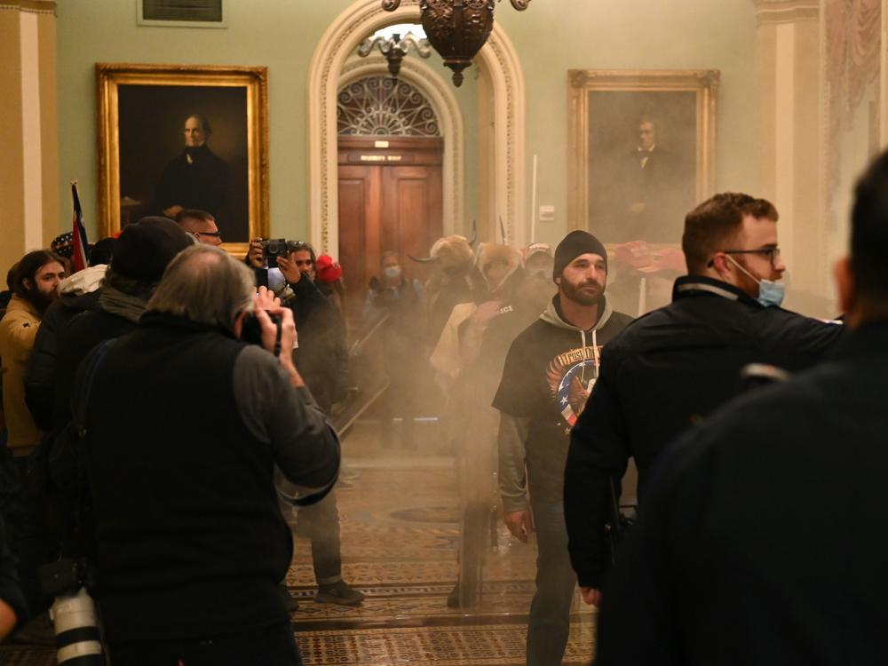 Supporters of President Trump stormed the U.S. Capitol on Jan. 6. Democratic Rep. Tim Ryan of Ohio says investigators are looking at 
