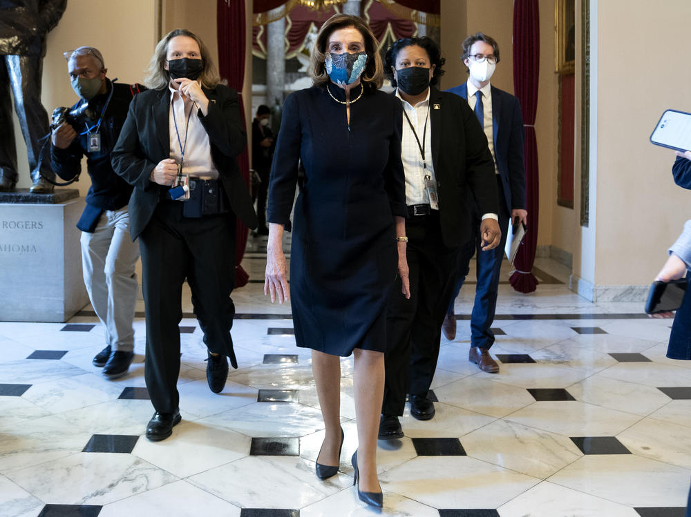 House Speaker Nancy Pelosi, D-Calif., said that impeaching President Trump is 