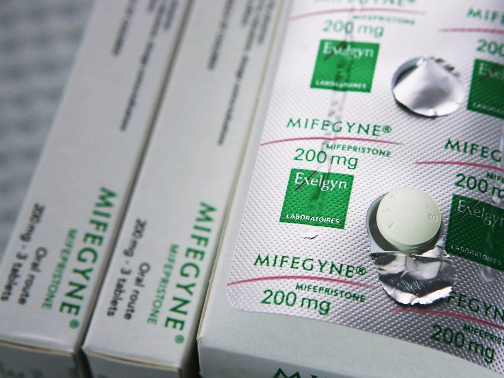 A U.S. Supreme Court's decision on Tuesday reinstates a requirement for patients to pick up the abortion drug mifepristone in person at a hospital or doctor's office, regardless of the COVID-19 pandemic.