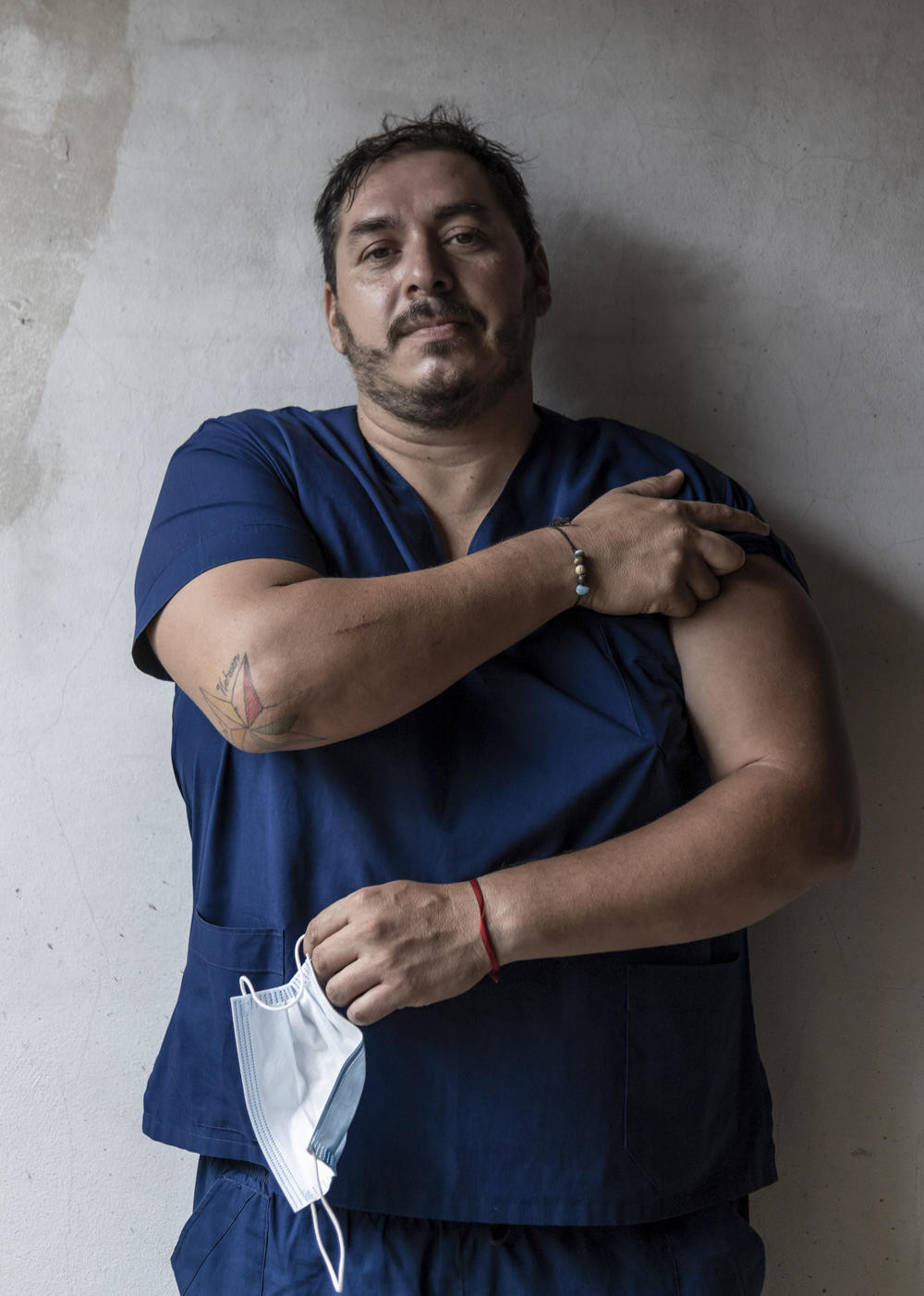 Ivan Martin Burnes is a nurse at the Lucio Melendez Hospital in Adrogué just south of Buenos Aires. He says debate about the  effectiveness of the Sputnik V shot misses the point and that Argentina has to use the vaccine it's got.