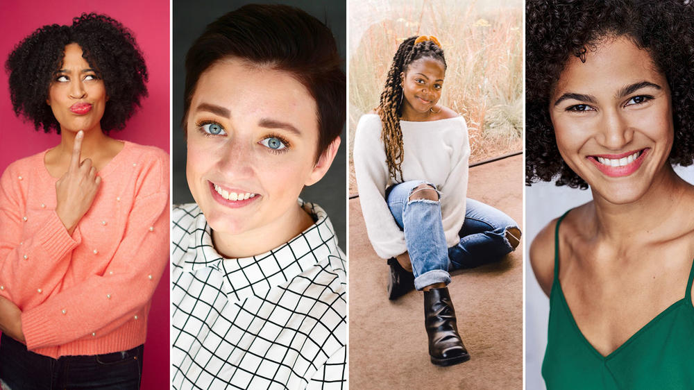 Kaili Turner, Morgan Van Dyne, Alexi Bolden and Gabriela Castillo receive <em>SNL</em>/Second City scholarships.