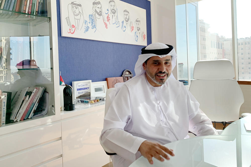 Mohammed Baharoon, who runs the Emirati think tank B'Huth.