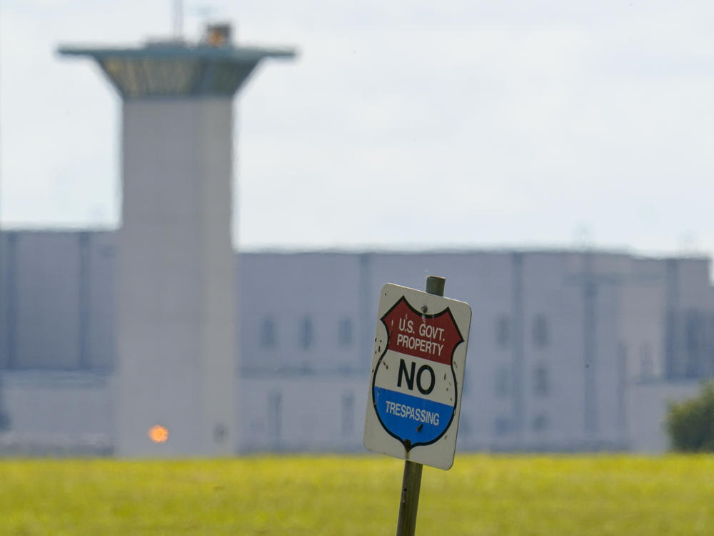The federal prison complex in Terre Haute, Ind., is pictured in August 2020. All federal prisons in the United States have been placed on lockdown. Law enforcement agencies are taking measures in the aftermath of Jan. 6 insurrection and over concerns of more violence.