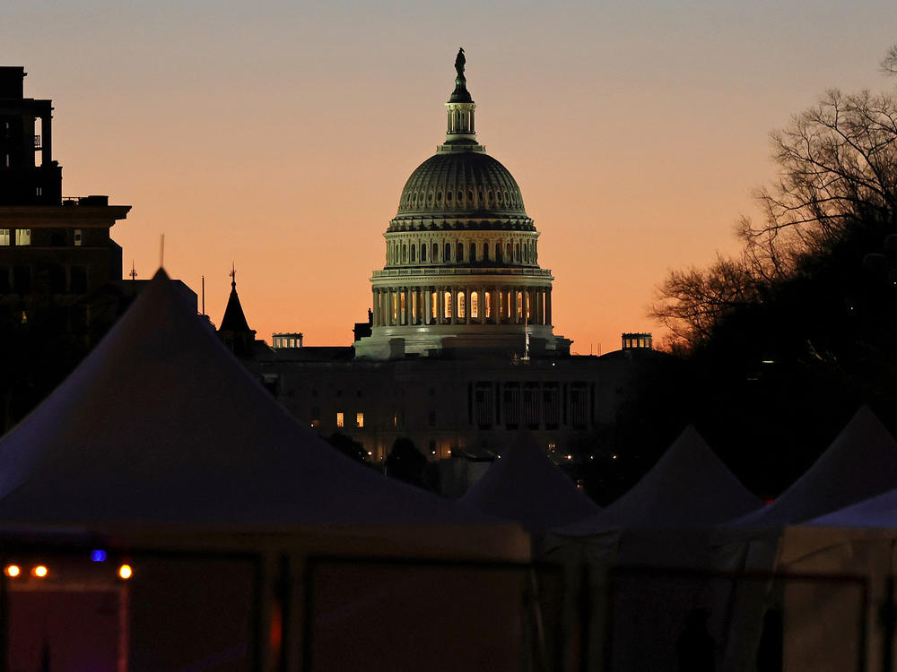 The Capitol seen on Saturday.