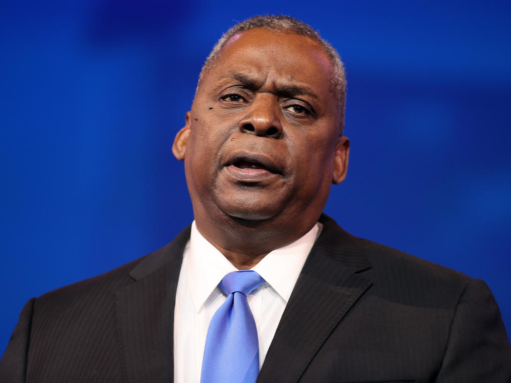 Retired U.S. Army General Lloyd Austin speaks after being nominated to be secretary of defense by President-elect Joe Biden.