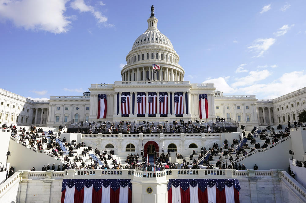 PHOTOS: Biden, Harris Assume Office During Unique Inauguration Ceremony 
