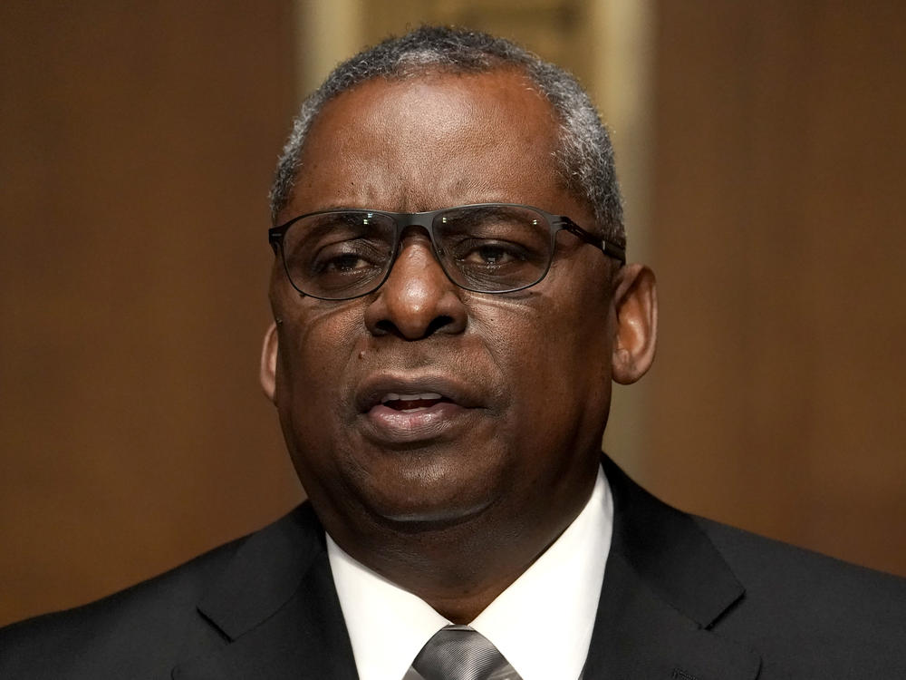 President Biden's nominee for defense secretary, retired Army Gen. Lloyd Austin, testifies Tuesday at his confirmation hearing before the Senate Armed Services Committee.