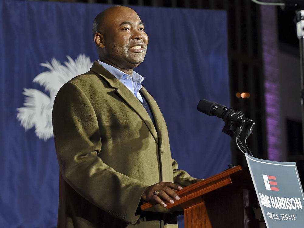 Jaime Harrison, the new chairman of the Democratic National Committee, says Democratic victories in Georgia are signs that come 2022, his party can break the cycle of the incumbent president's party losing ground during midterm elections.