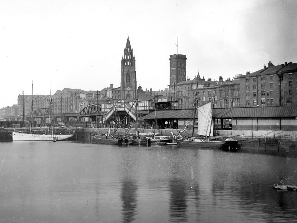 Shipping workers recorded the tide levels beginning in 1854 at St. George's Dock in Liverpool, England, creating valuable records for future scientists.