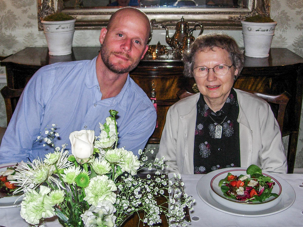 David Gilkey and his mother Alyda.
