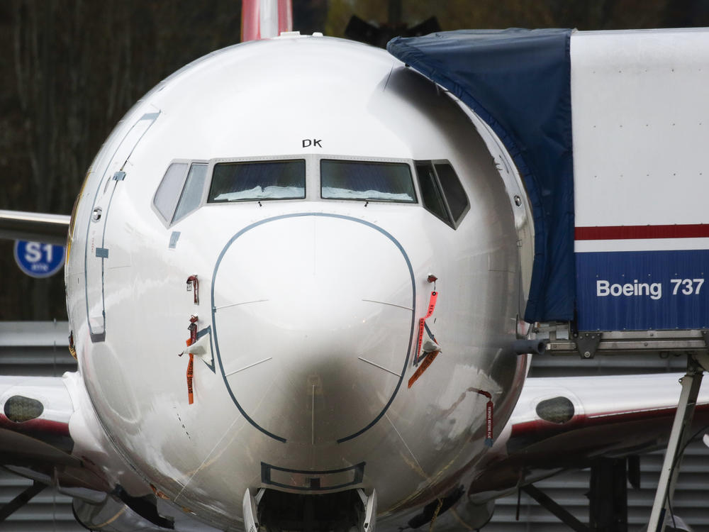 A Boeing 737 Max airliner is shown at the Boeing Factory in Renton, Wash., in November. European aviation regulators gave the all-clear to return to service following a pair of deadly crashes in 2018 and 2019.