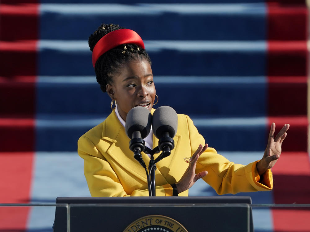 Amanda Gorman, the country's first National Youth Poet Laureate, recited her poetry at President Biden's inauguration on Jan. 20.