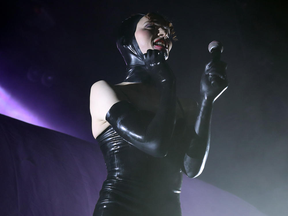 SOPHIE, seen here performing in London in March 2018, died Saturday morning after an accident.