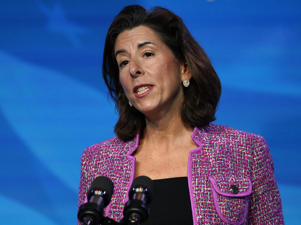 Rhode Island Gov. Gina Raimondo has been confirmed as the next secretary of the U.S. Department of Commerce, which oversees the Census Bureau.