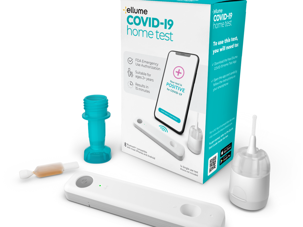 Ellume, an Australian company, manufactures a 15-minute at-home test for the coronavirus, which causes COVID-19.