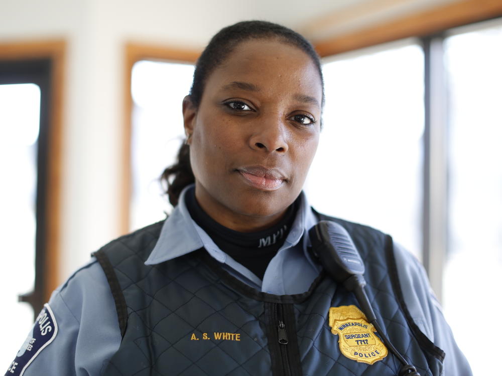 Sgt. Alice White has been with the Minneapolis Police Department since 2004. She's one of four officers profiled in the documentary <em>Women in Blue,</em> on the PBS Independent Lens series.